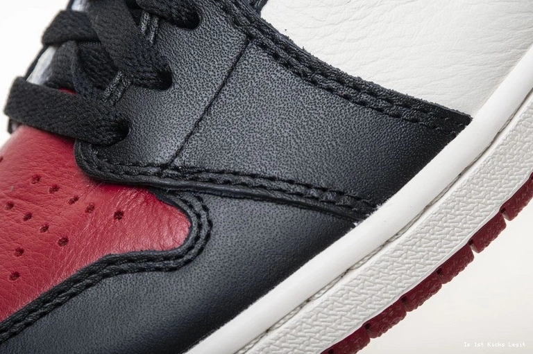 555088-610 Bred Jordan Retro Toe 1 High Air OG 0407